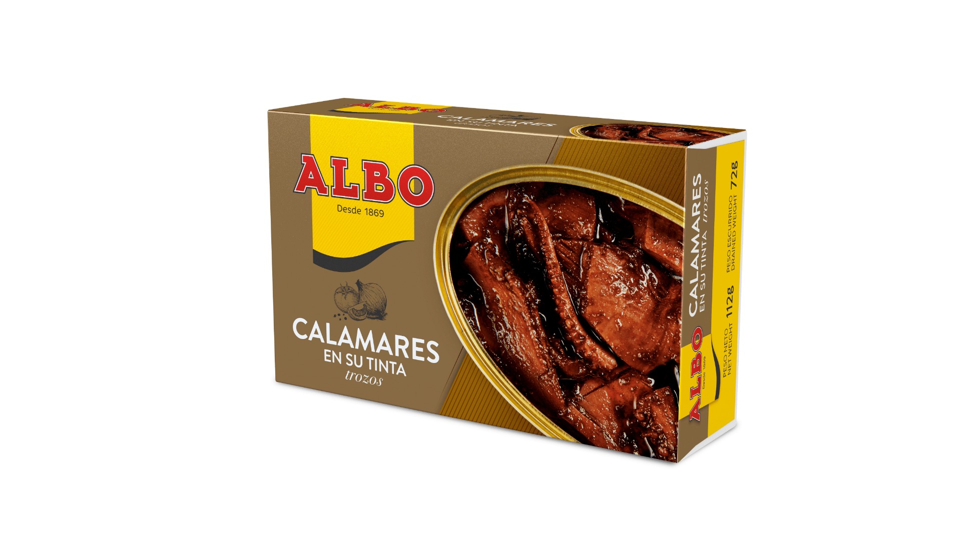 CALAMAR TINTA ALBO Pe 72 gr