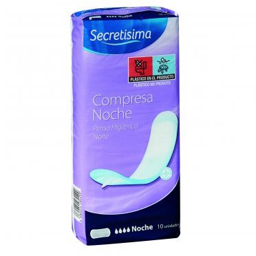 COMPRESA NOCHE SECRETSM 10u