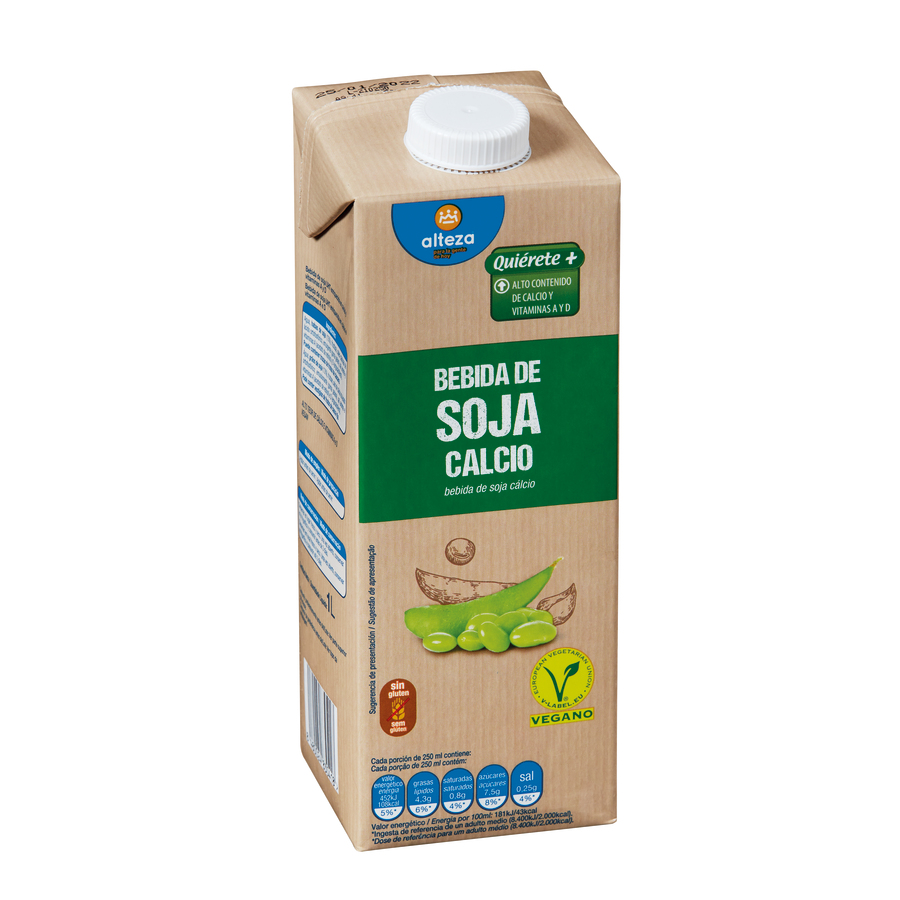 BEBIDA SOJA/CALCIO ALTEZA 1l