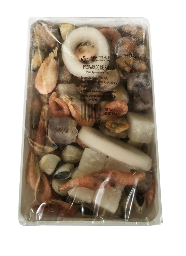 PREP PAELLA S/VERDURA CONG 1K(cash