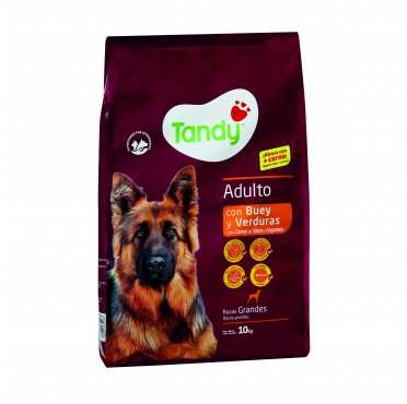 CROQUETA PERRO BUEY/VERD TANDY 10kg