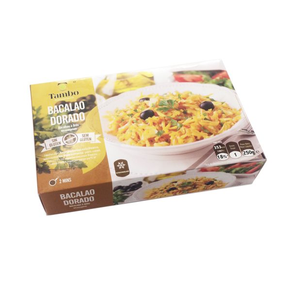 BACALAO DORADO TAMBO 250gr S/GLUTEN