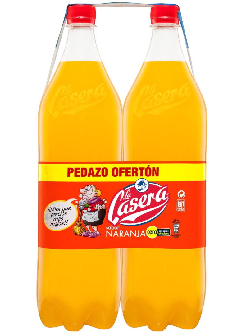 CASERA NARANJA BIPACK 1.5 L