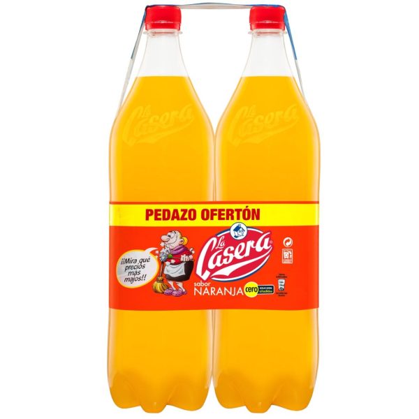 CASERA NARANJA BIPACK 1.5 L