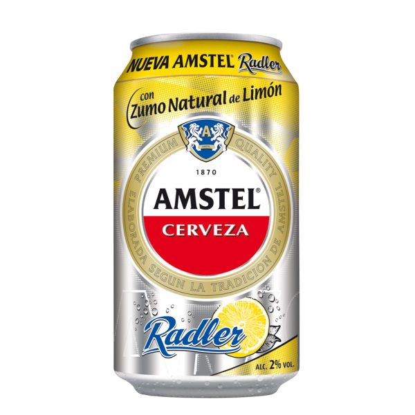 CERVEZA AMSTEL LIMON RADLER 33cl