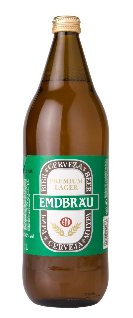 CERVEZA EMDBRAU B/1 L