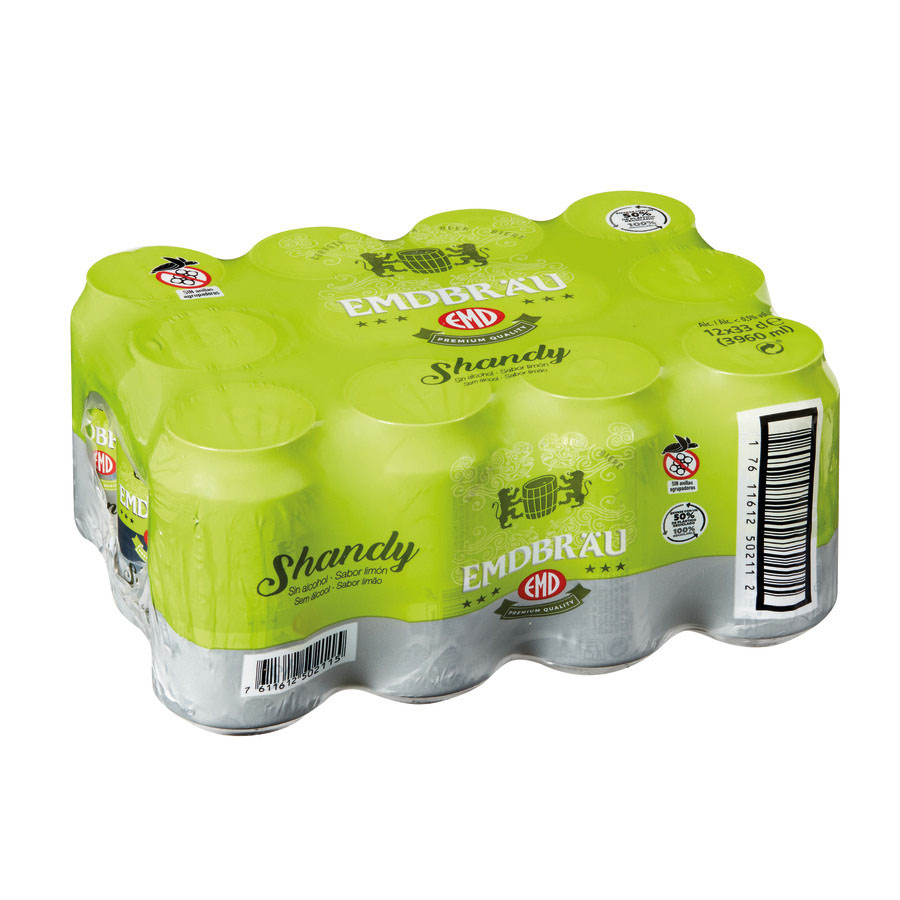 CERVEZA SHANDY LIMON EMDBR 12x33cl