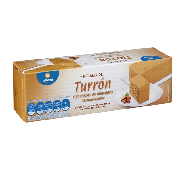 BARRA HELADO TURRON ALTEZA 1 LITRO