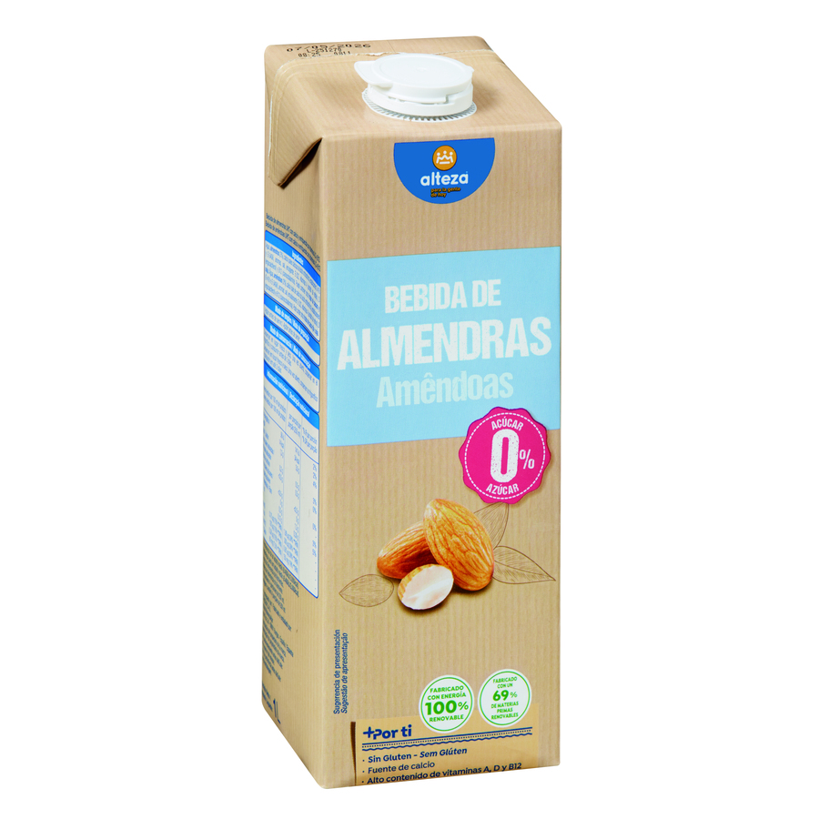BEBIDA ALMENDRAS O% ALTEZA 1 Litro