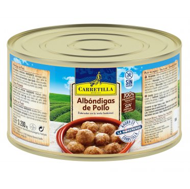 ALBONDIGAS POLLO CARRET 3.2K(CASH