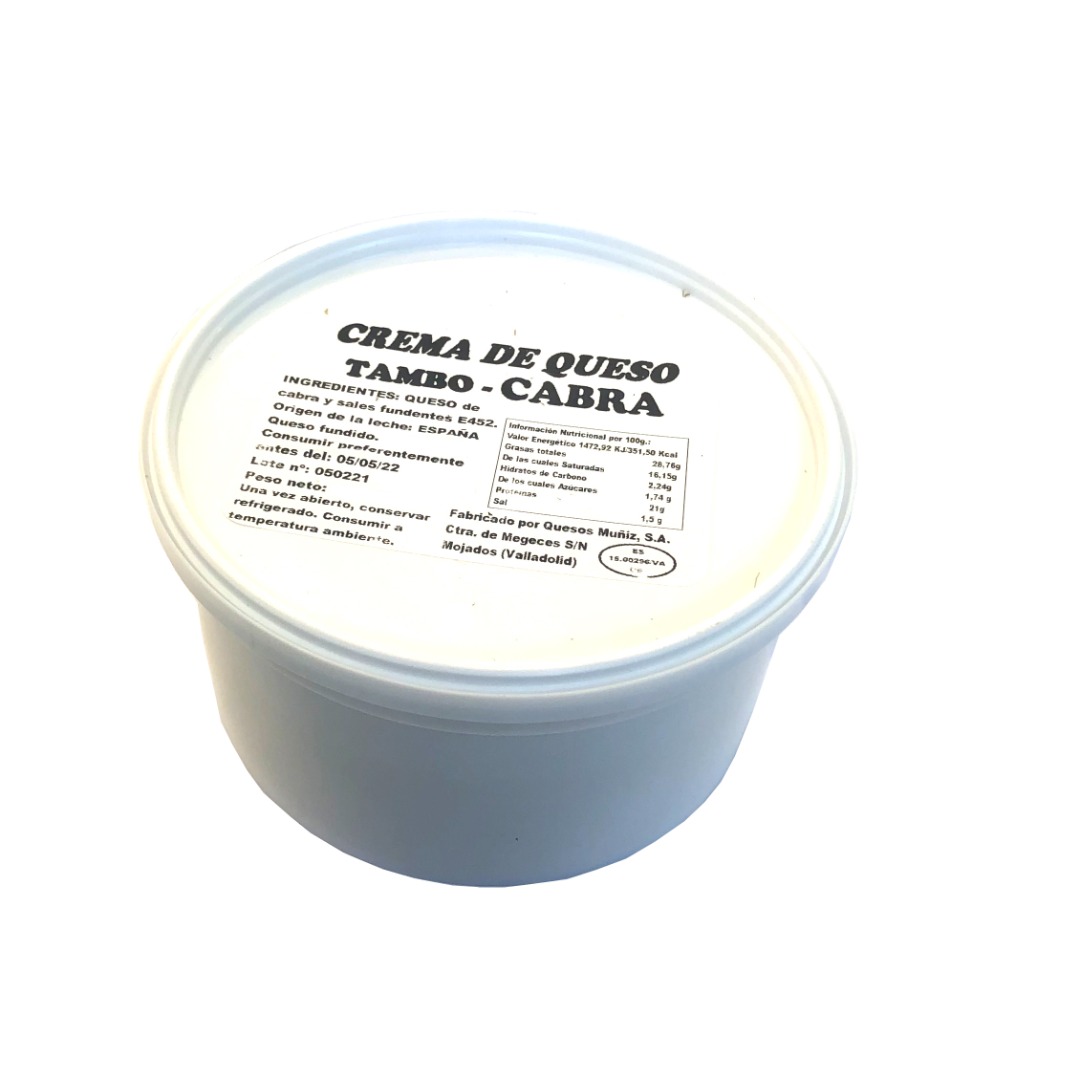 CREMA QUESO CABRA TAMBO 400 grs