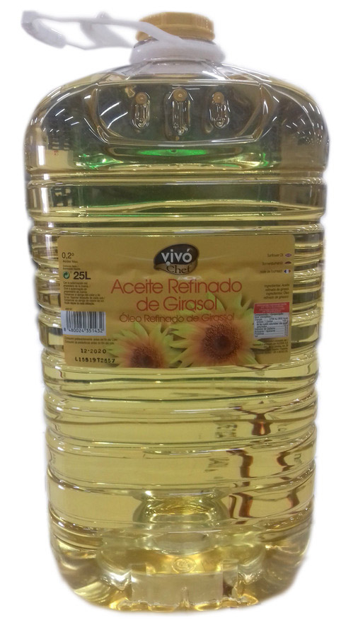 ACEITE GIRASOL VCHEF 25L CASH