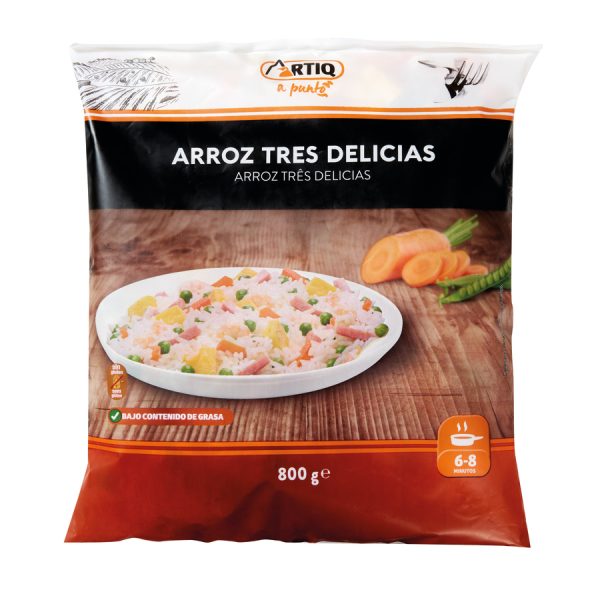 ARROZ 3 DELIC CONG ARTIQ 800grs