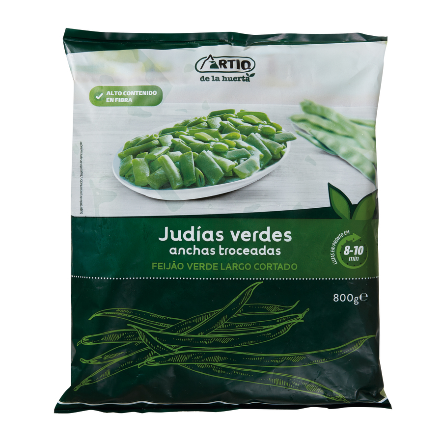 JUDIA VERDE PLANA CONG ARTIQ 800g