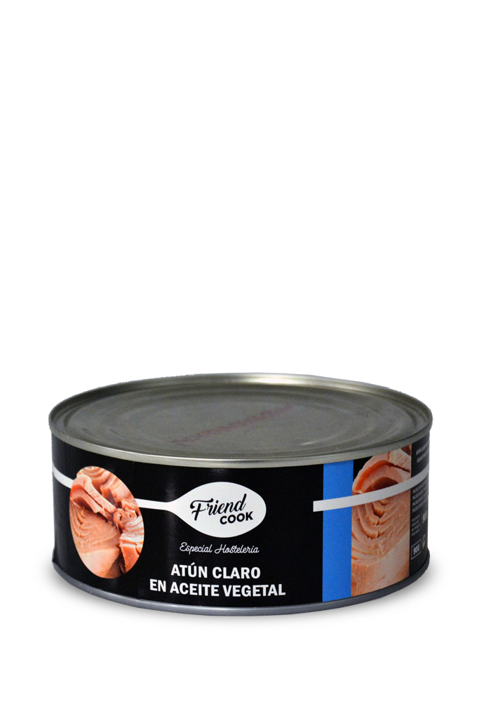 ATUN CLARO AC.VEGTAL FRIENDCOOK 650gr