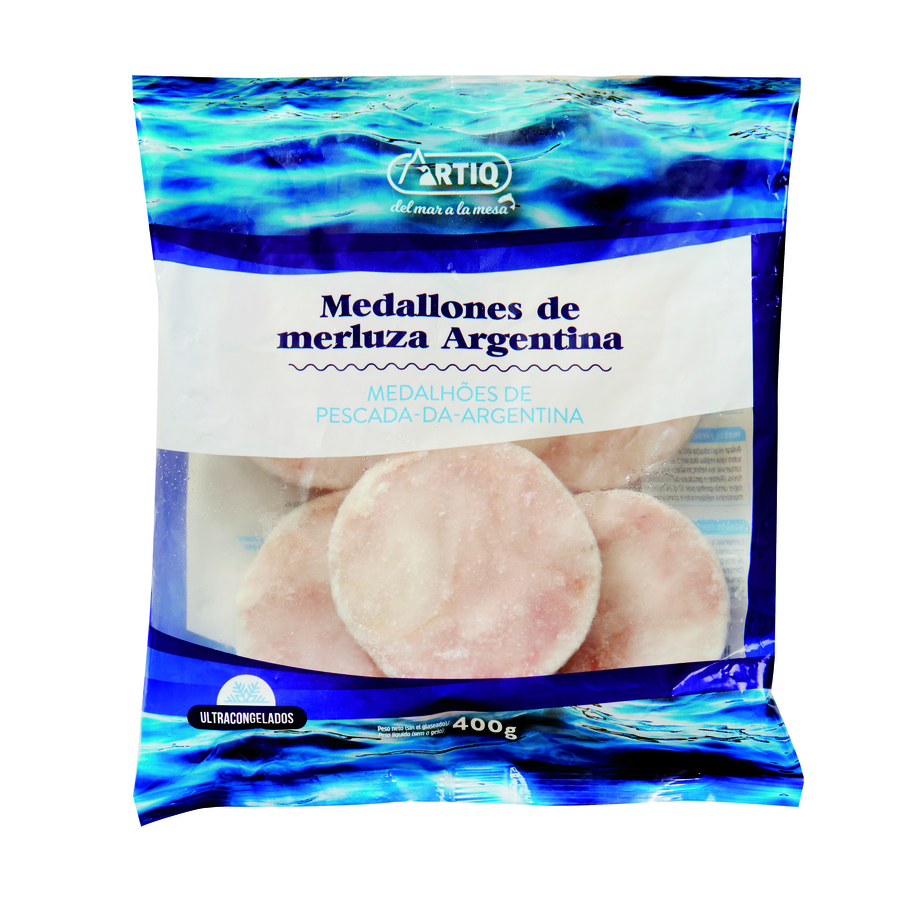 MEDALLON MERLUZA CONG ARTIQ 400grs