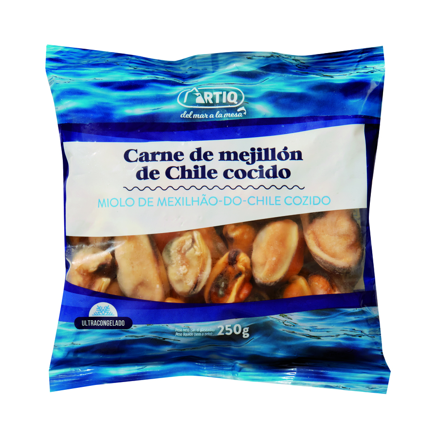 CARNE MEJILLON COCIDO CONG ARTIQ 250grs