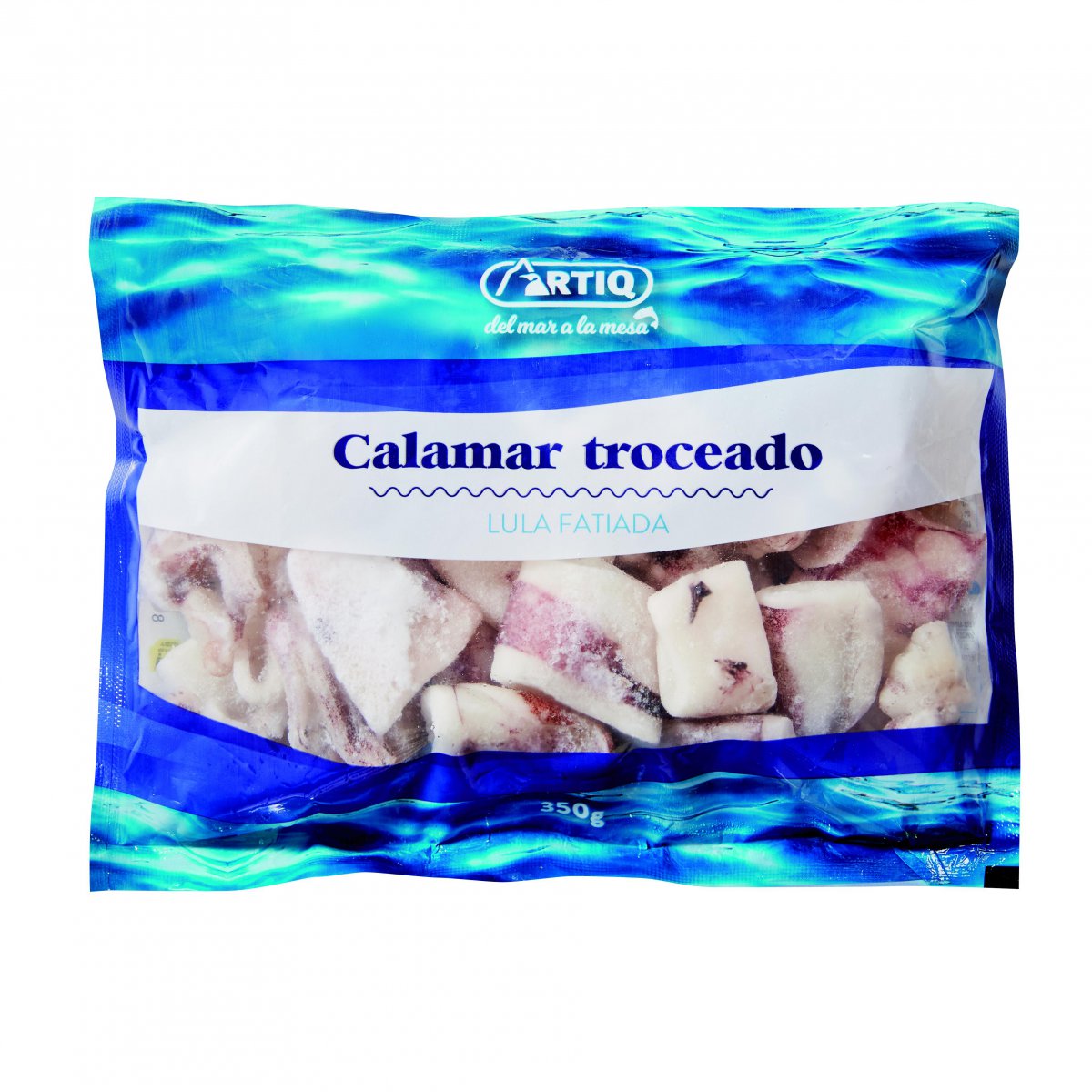 CALAMAR TROCEADO CONG ARTIQ 350grs BT