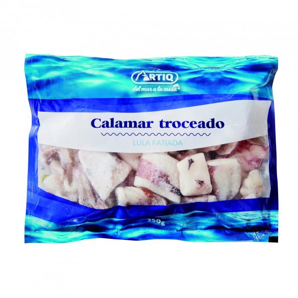 CALAMAR TROCEADO CONG ARTIQ 350grs BT