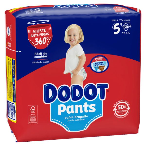 PAÑAL PANTS DODOT T5 30+10u