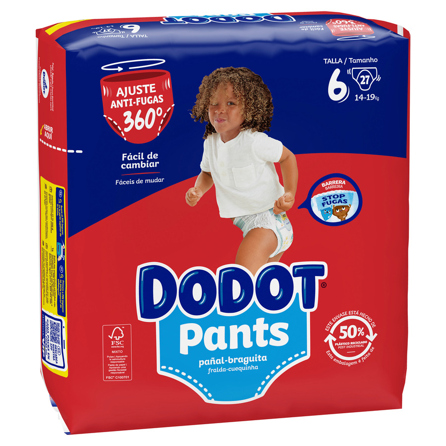 PAÑAL PANTS DODOT T6 27u