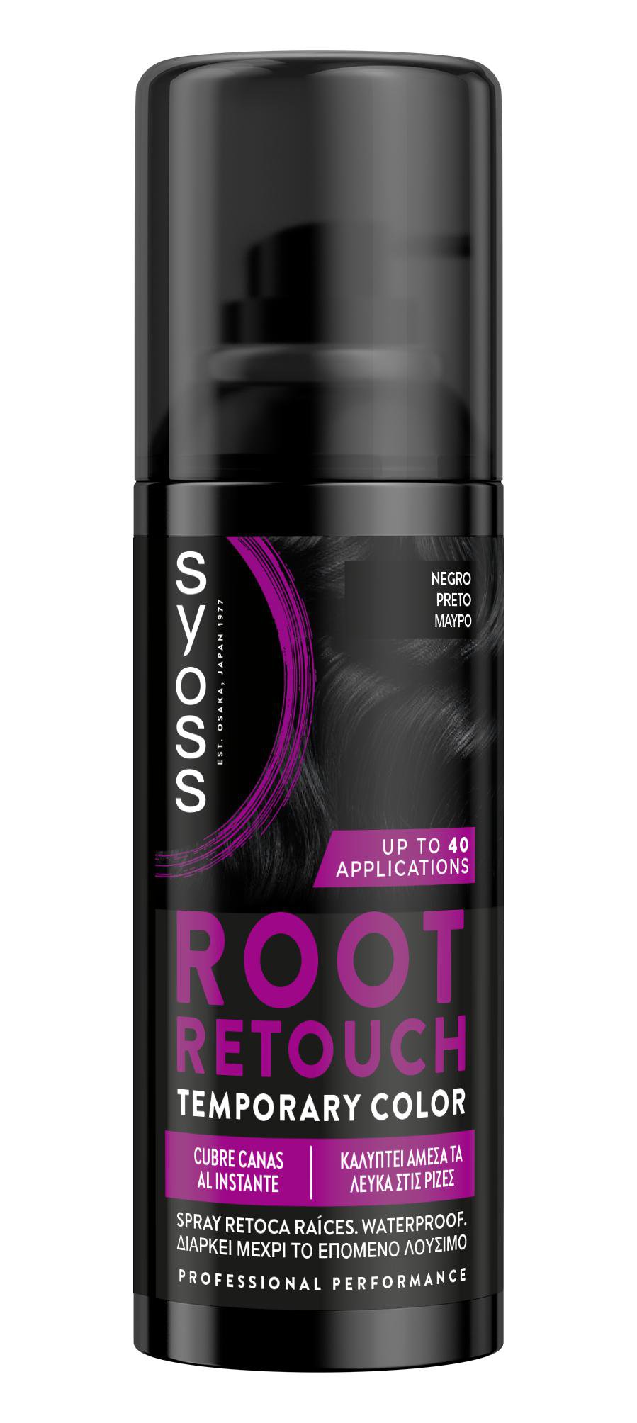 RETOCA RAIZ NEGRO 120ml